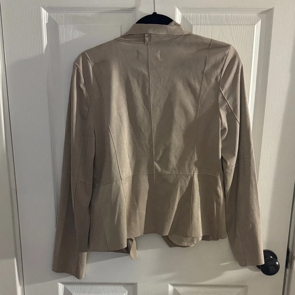 Bagatelle Beige Waterfall Blazer